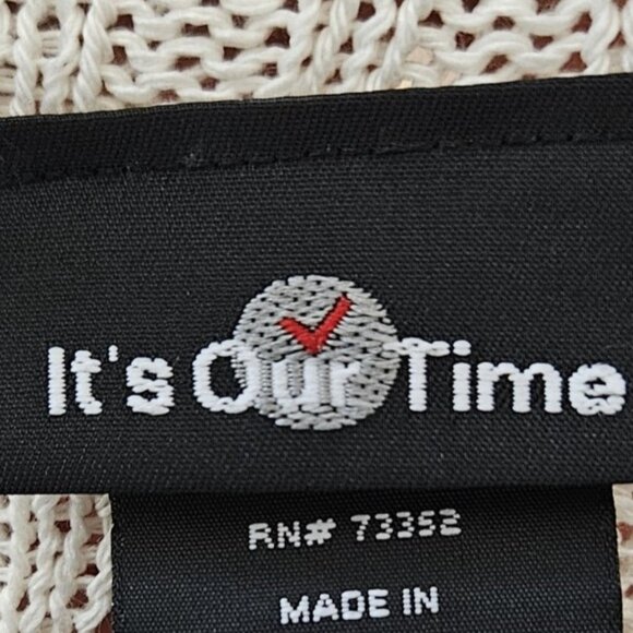 It's Our Time Cream Cropped Cardigan Sweater - Picture 2 of 5